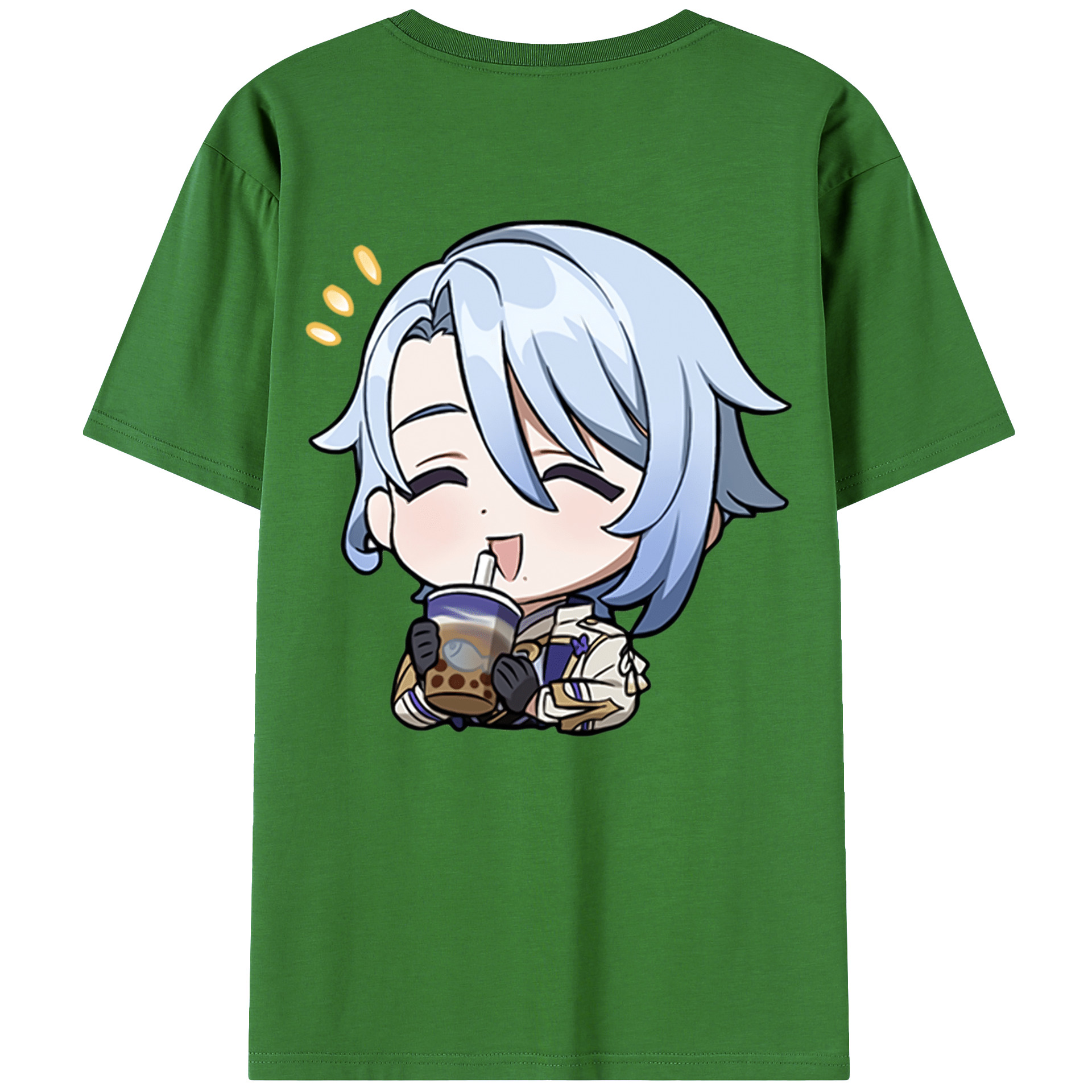げんし神 神里綾人 かみさとあやと genshin Kamisato Ayato レディース半袖Tシャツ(バックプリント)